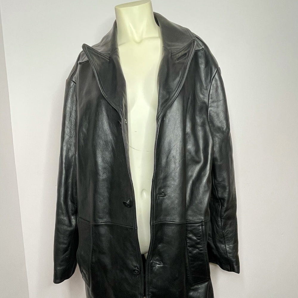 Banana Republic Leather Trench